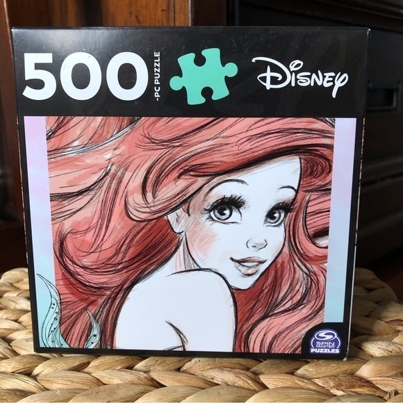 Disney Princess Classic sketch Little Mermaid puzzle 500pc - Picture 1 of 5
